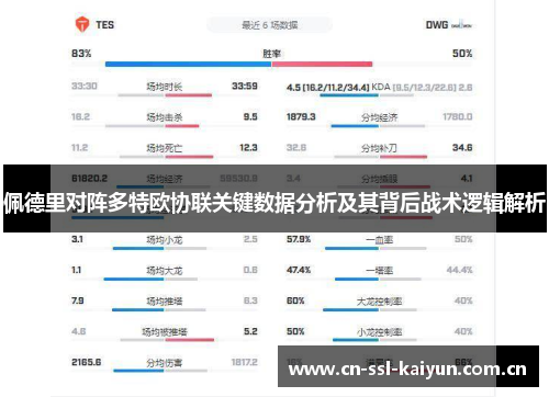佩德里对阵多特欧协联关键数据分析及其背后战术逻辑解析 佩德里对阵多特欧协联关键数据分析及其背后战术逻辑解析